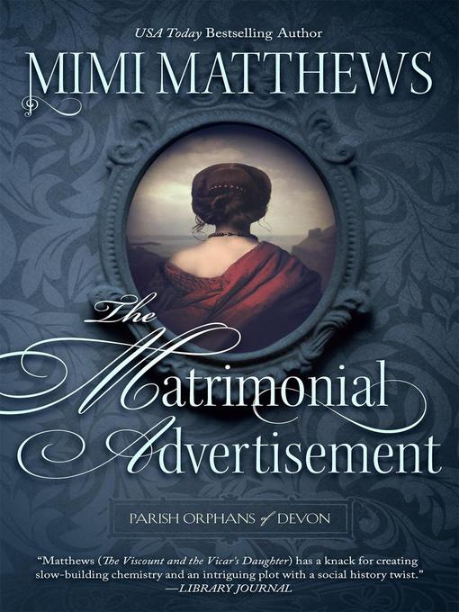 Title details for The Matrimonial Advertisement by Mimi Matthews - Wait list